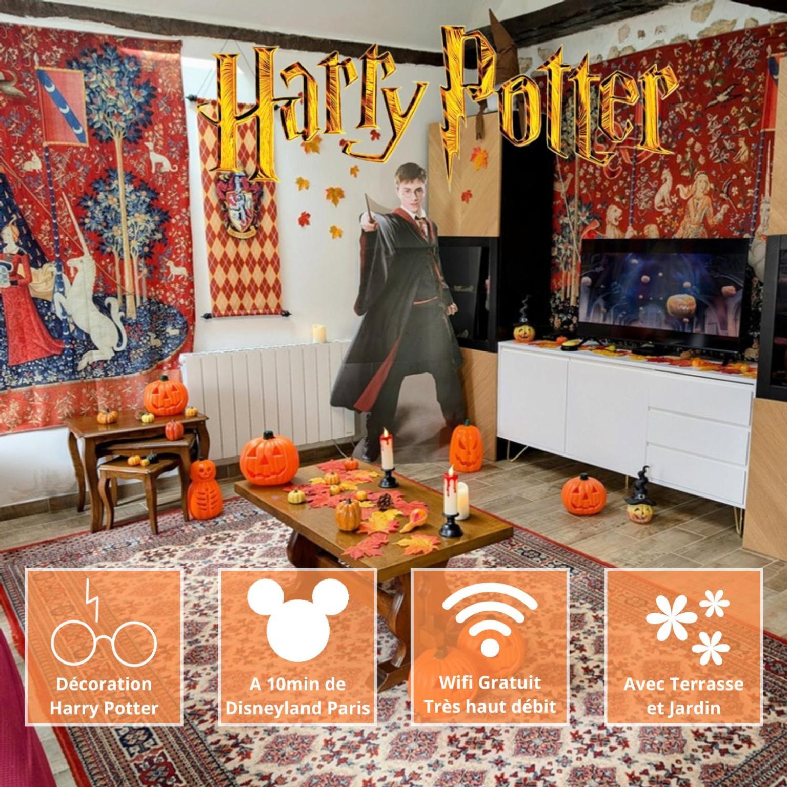 La Demeure Des Maraudeurs -10Min Disney-Jardin & Bbq Villiers-sur-Morin 외부 사진